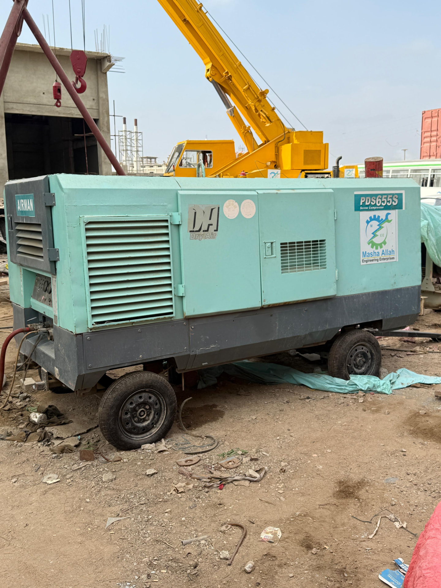 Air Compressors in the MEEC equipment fleet
