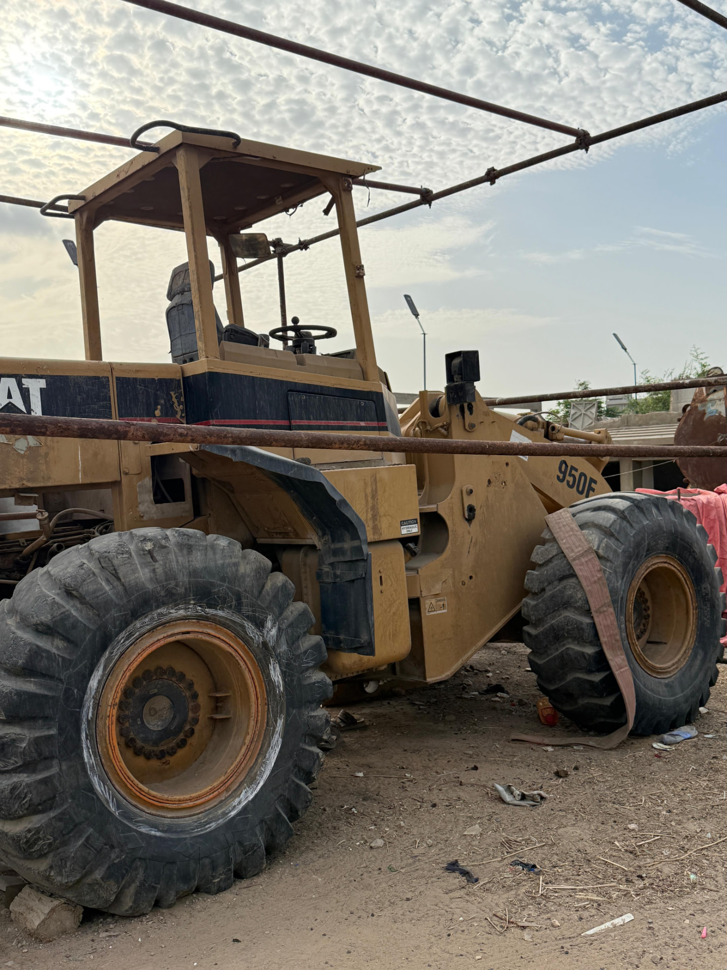 Loader (950F) in the MEEC equipment fleet
